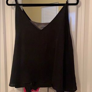 Black Lace Tank